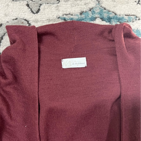 De Miniman Wrap Hoodie Cardigan - Picture 4 of 6